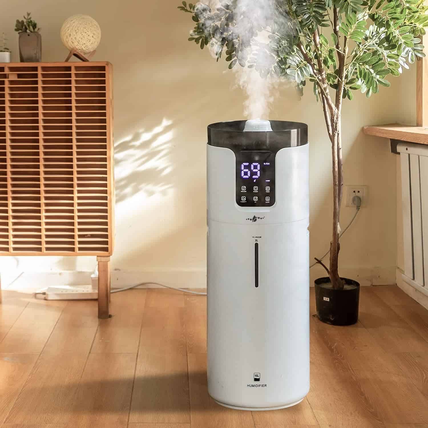LACIDOLL Humidifiers for Home Large Room Wholehouse Humidifier 2000 sq. ft 4.2 Gal 16L