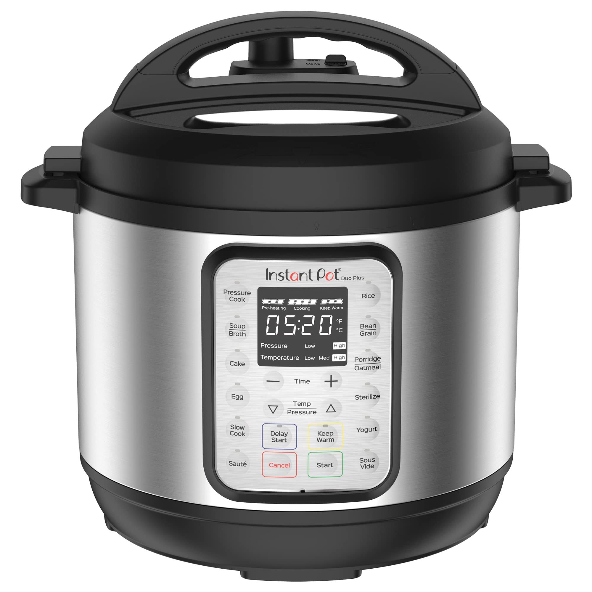 Pot Duo Plus 9-in-1 Electric Pressure Cooker, Slow Cooker, Rice Cooker, Steamer, 8 Quart