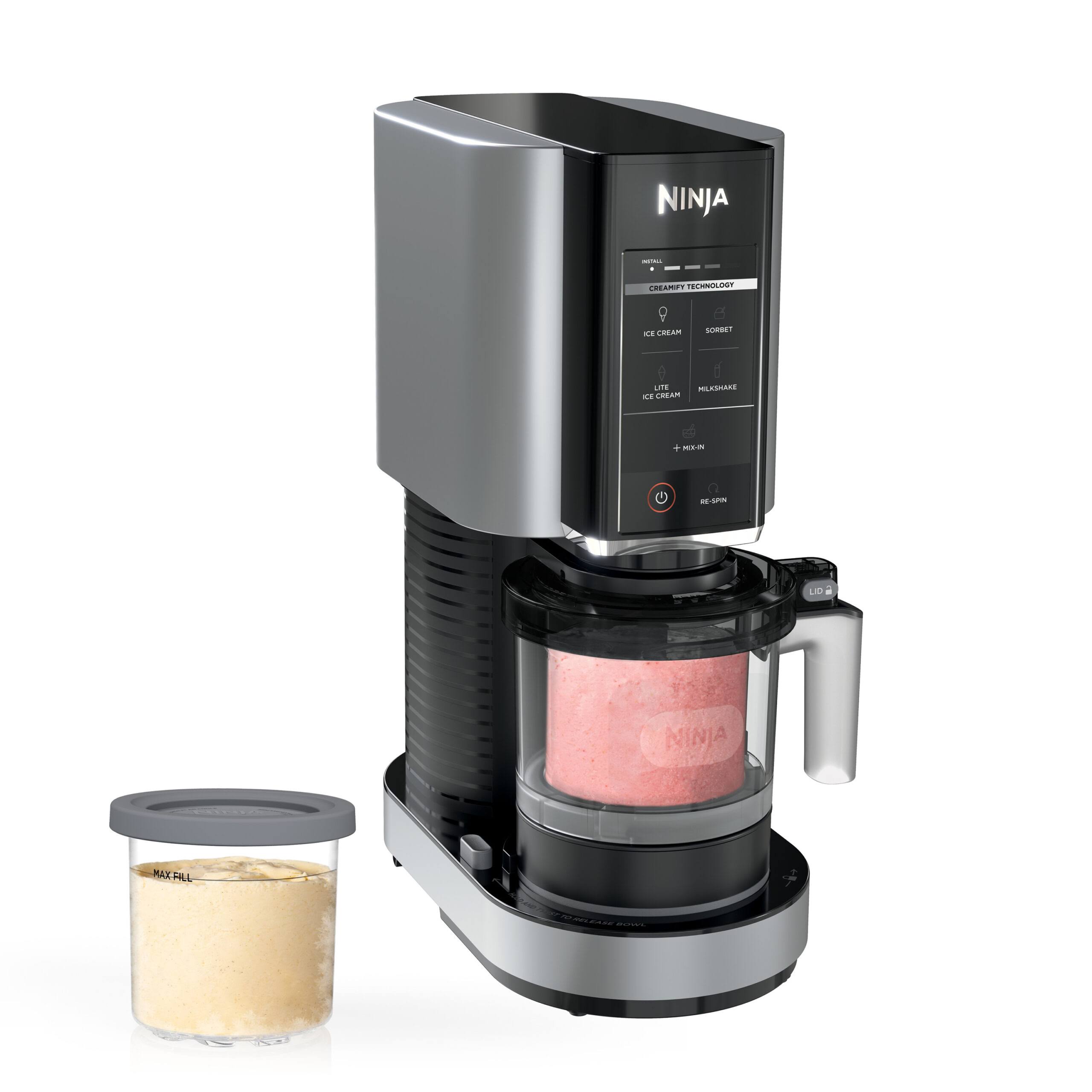 Creami NC300 Ice Cream Maker, 5 One-Touch Programs, (2) 16oz. Pints with Storage Lids