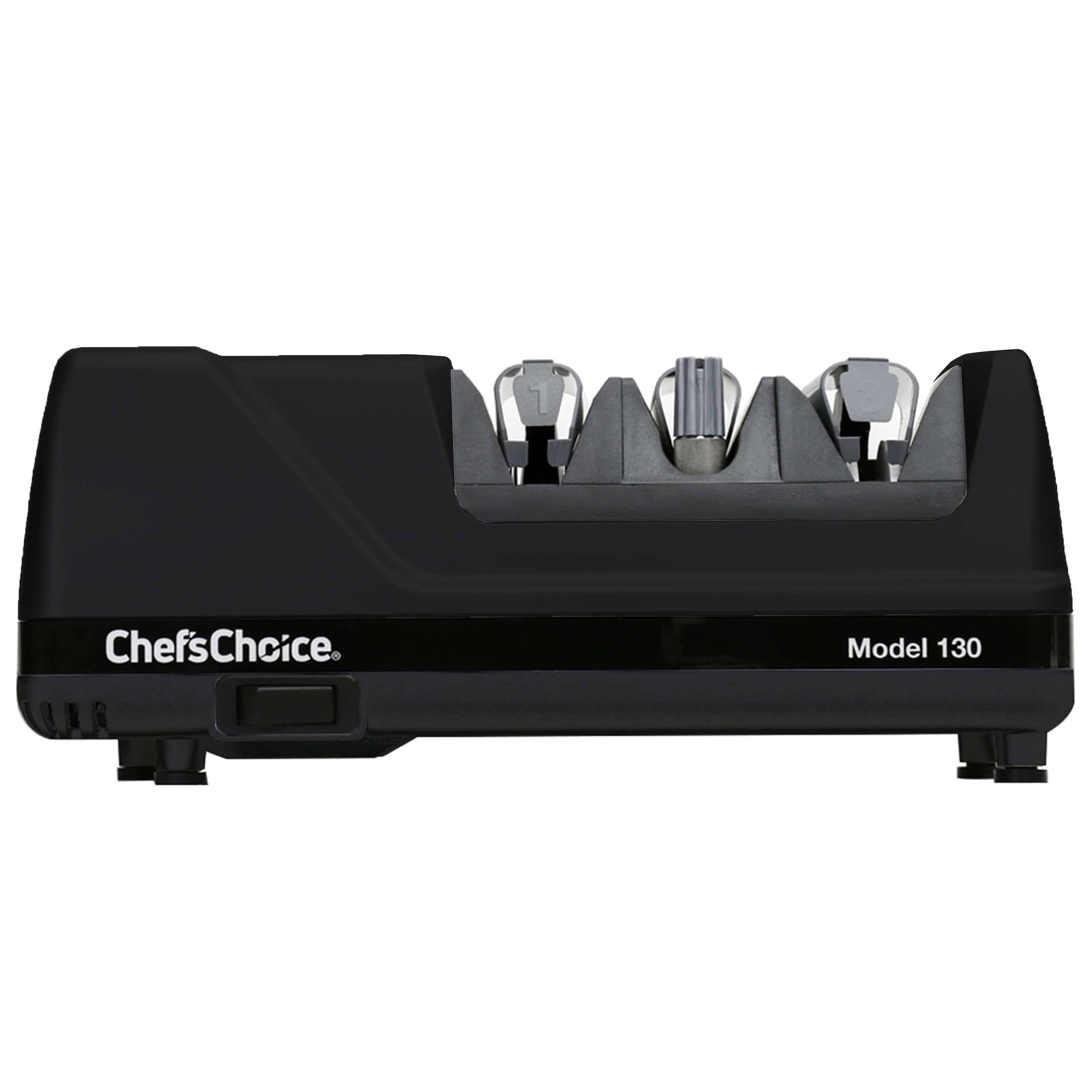 Chef s Choice Model 130 Electric Sharpener- 2-stage 20 Dizor- Black