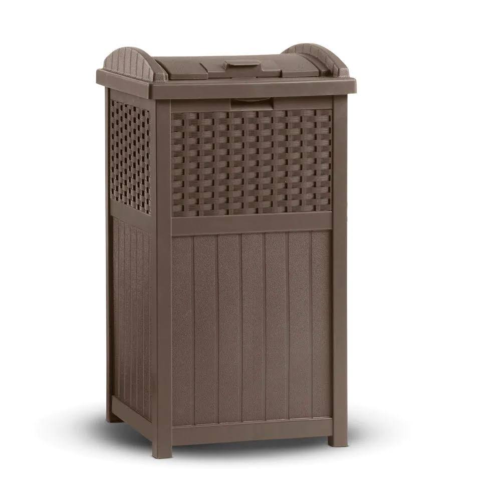 GHW1732 Resin Wicker Trash Hideaway