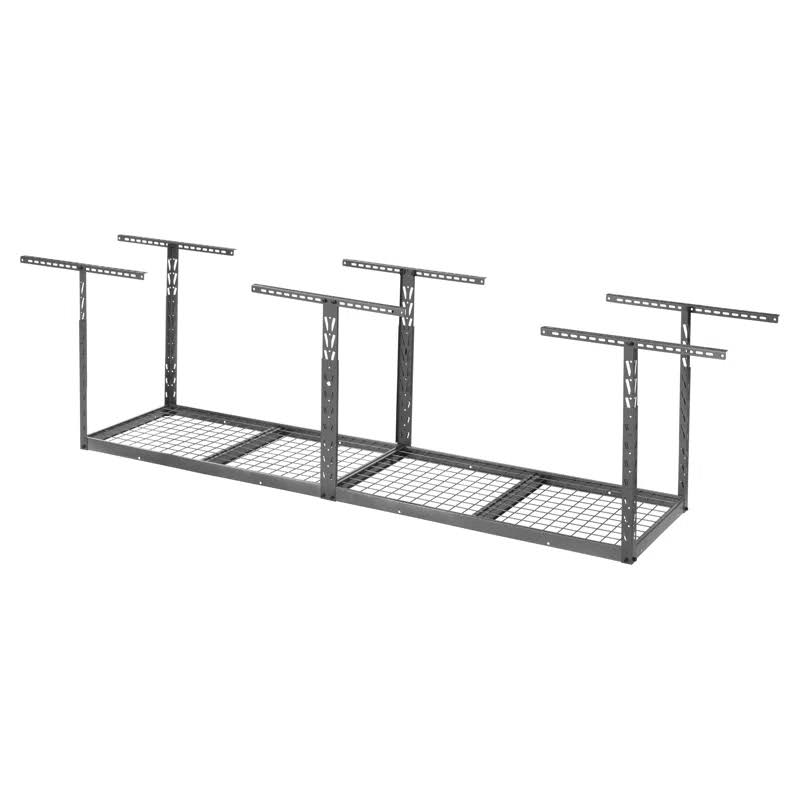 GALS28M2KG GearLoft Hammered Granite Adjustable Height Overhead Garage Storage Rack (96 in W x 24 in D)
