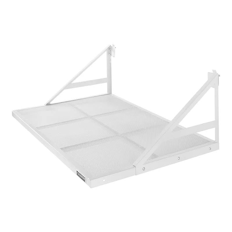 GAGL30WSJW Premier Series 30 in. x 45 in. Steel Garage Wall Shelving in Hammered White
