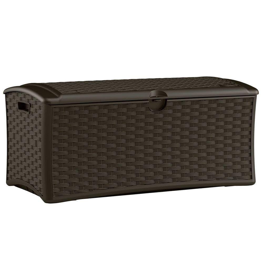 DBW7000 72 Gal. Resin Wicker Deck Box