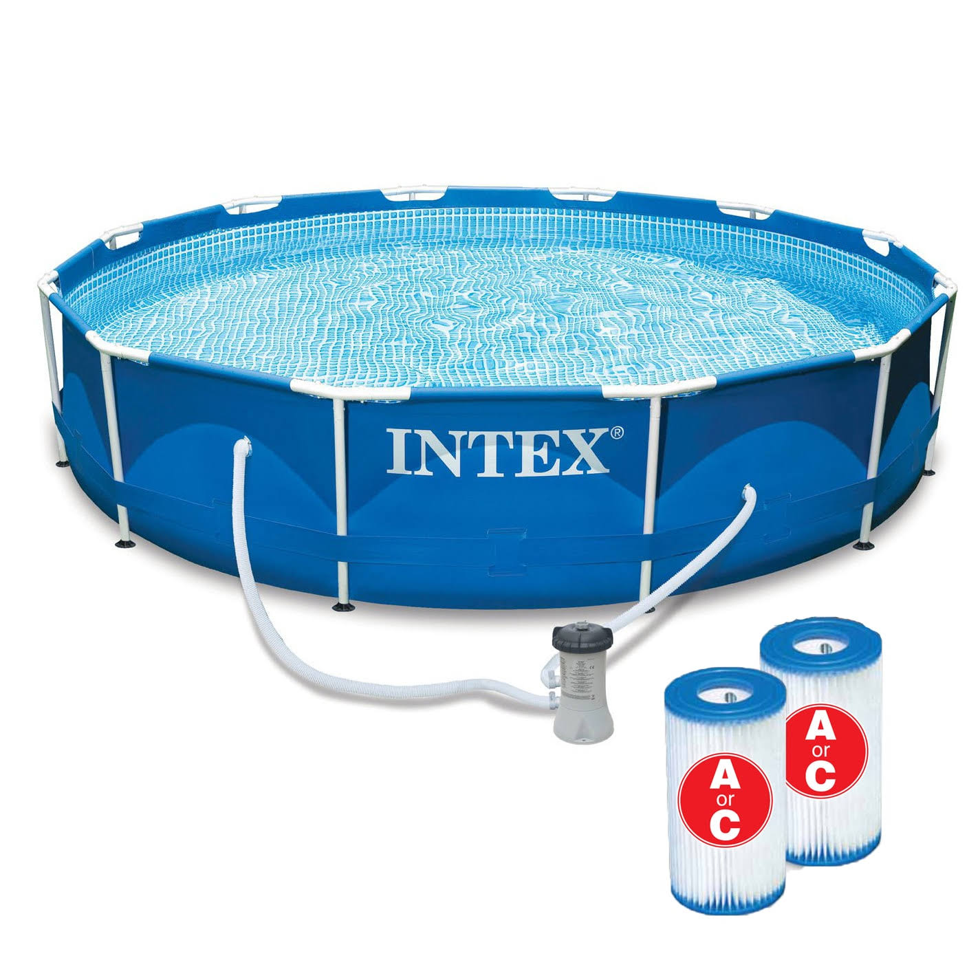 12-ft x 12-ft x 30-in Round Above-Ground Pool