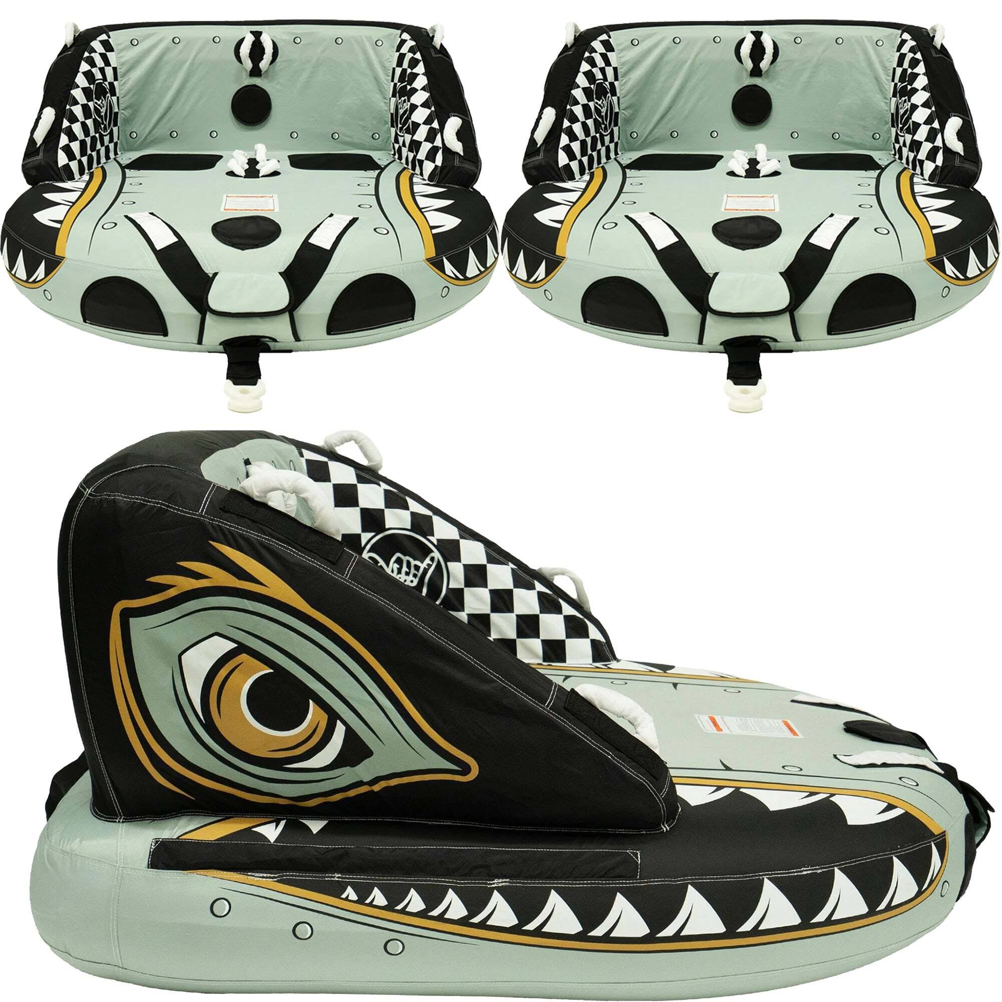 The XL Lake Monster   Towable Boat Tube