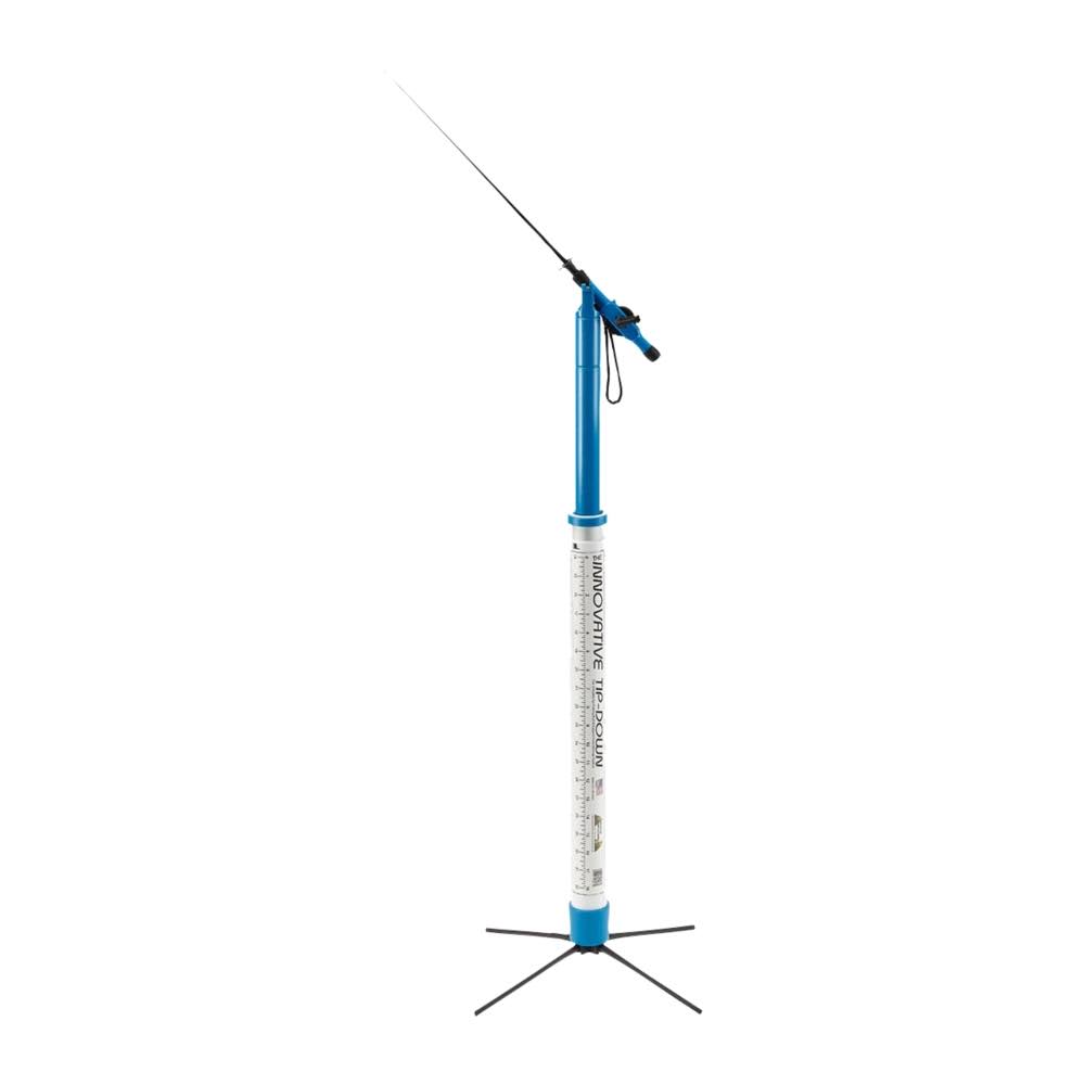 Innovative Tip-Down Ice Fishing System, Blue