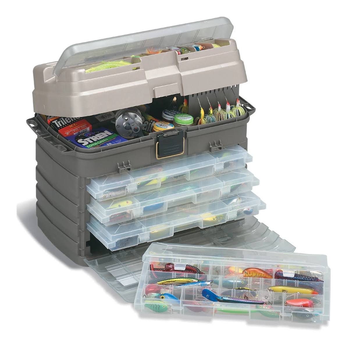 Plano 759201 StowAway Tackle System, Includes Four removable organization storage boxes, Premium Tackle Storage