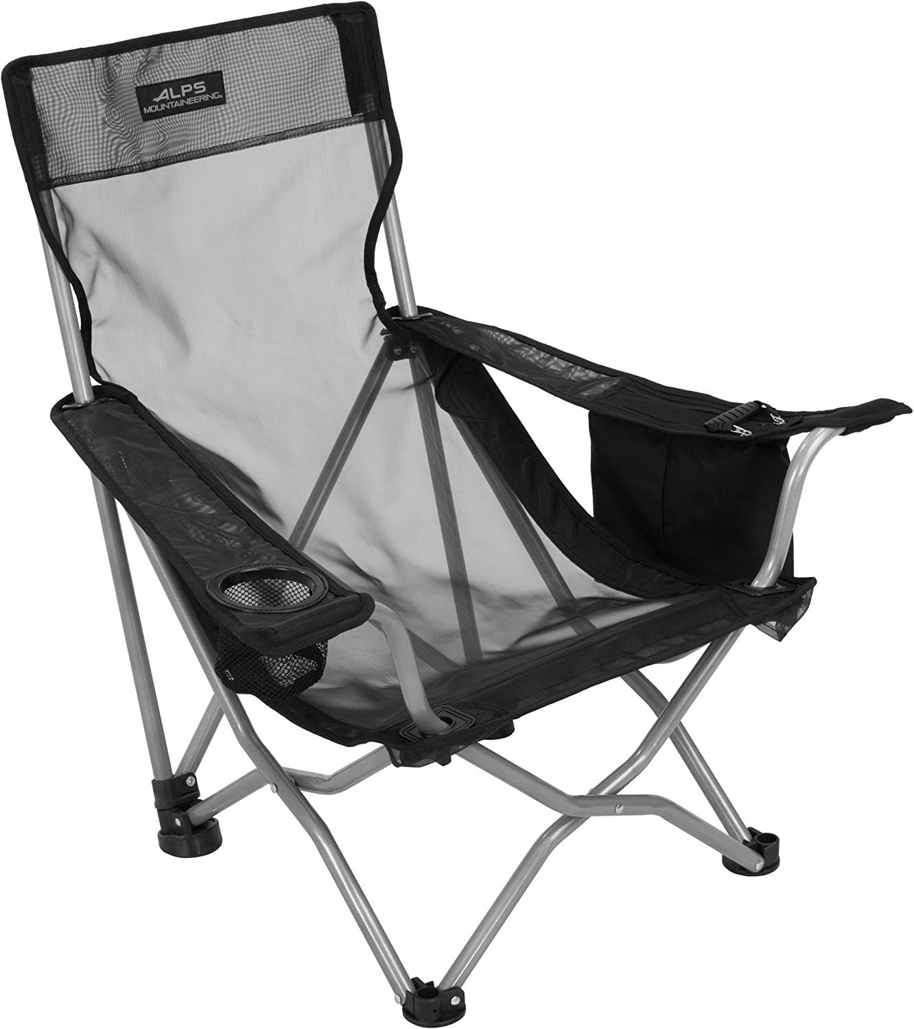 Mountaineering Mesh Getaway Chair, Black