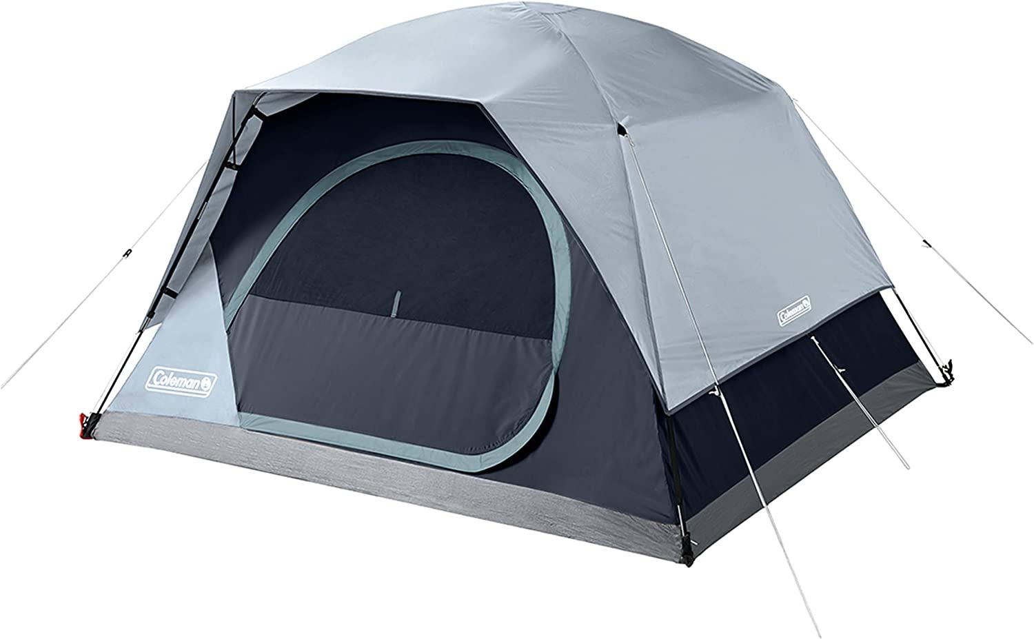 Skydome 4-Person Camping Tent with LED Lighting