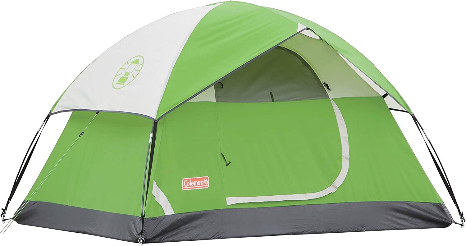 Sundome 2-Person Dome Camping Tent, Palm Green