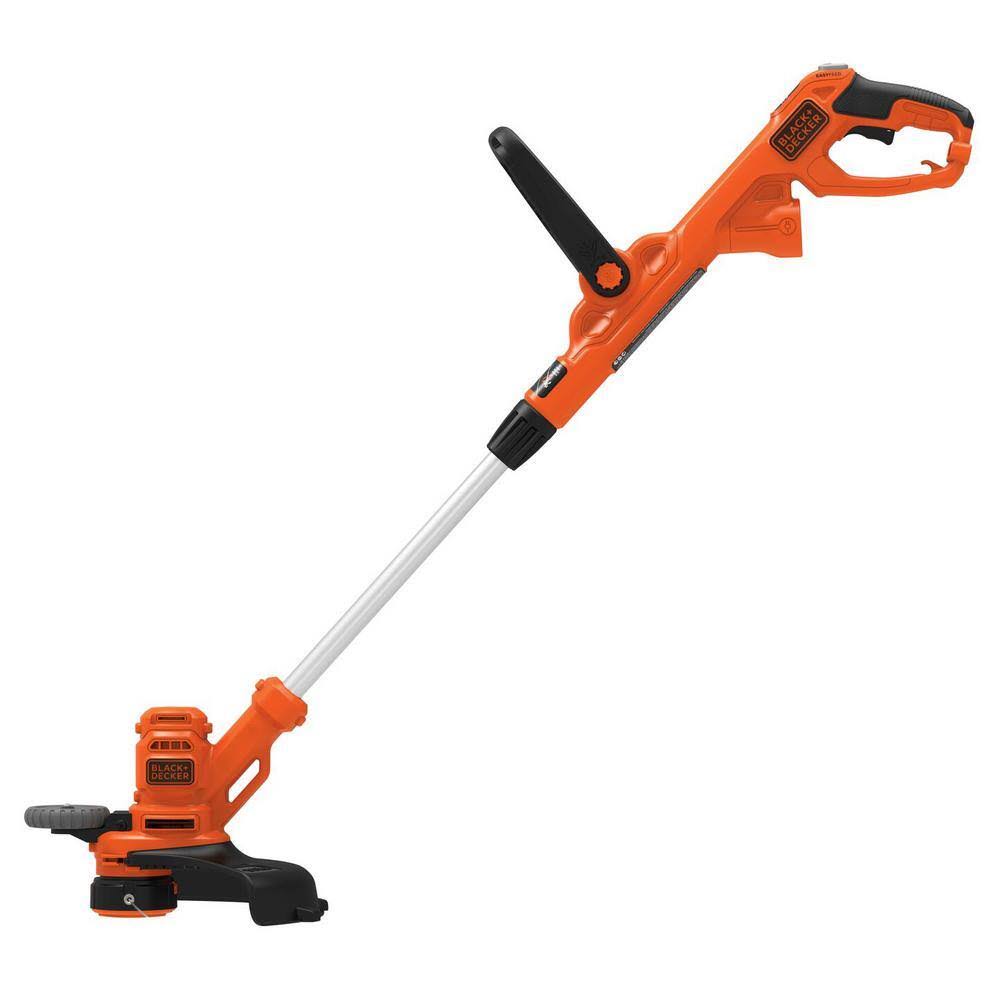 BESTE620 14 in. 6.5 Amp Corded Electric Single Line 2-In-1 String Trimmer   Lawn Edger with Push Button Line Feed