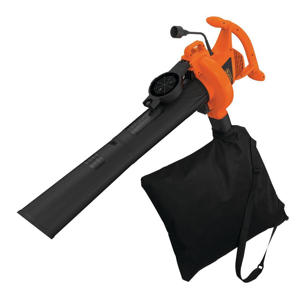 BV3100 12 AMP 210 MPH 300 CFM Corded Electric 3-in-1 Handheld Leaf Blower, Vacuum   Mulcher