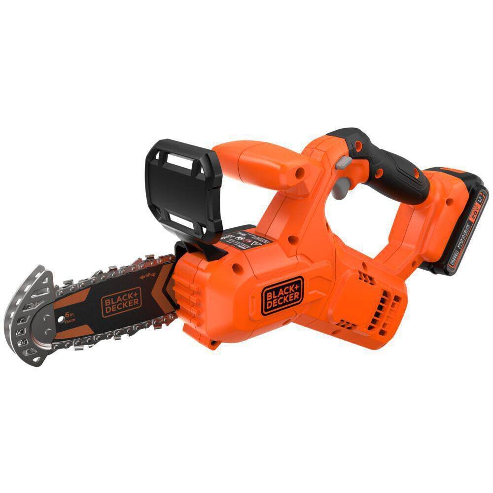BCCS320C1 6 in. 20-Volt Maximum Lithium-Ion Pruning Electric Battery Chainsaw with 1.5Ah Battery and Charger