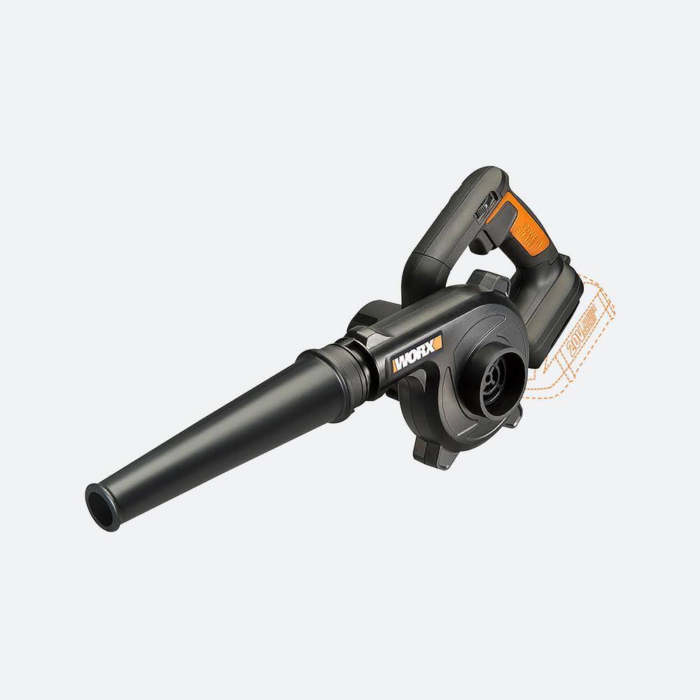 WX094L.9 Power Share 160 MPH 100 CFM Cordless Battery Variable Speed Shop Blower (Tool-Only)