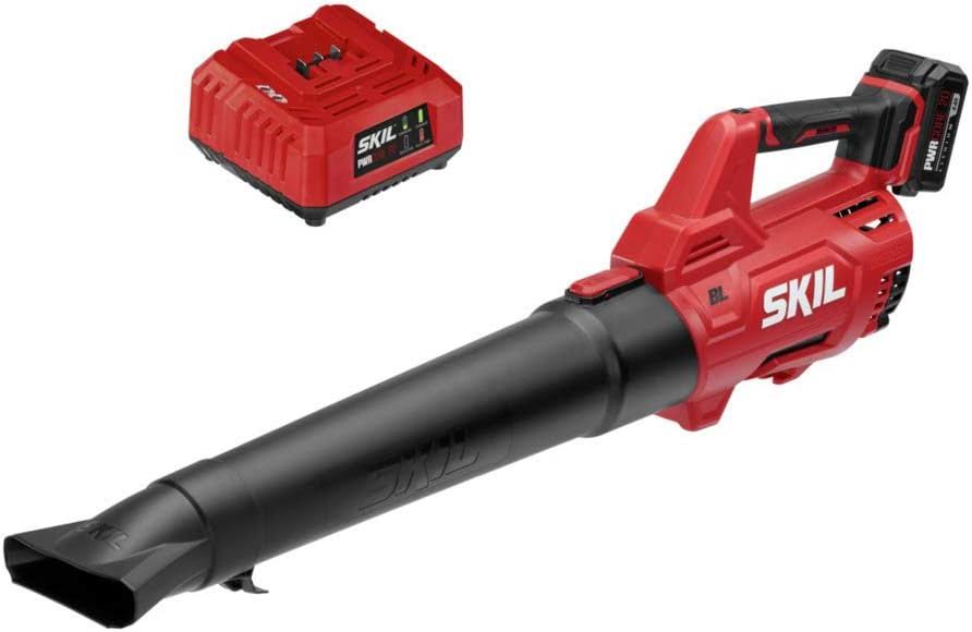 BL4714B-10  20 Brushless 400 CFM Leaf Blower Kit, Includes 4.0Ah Battery and Charger