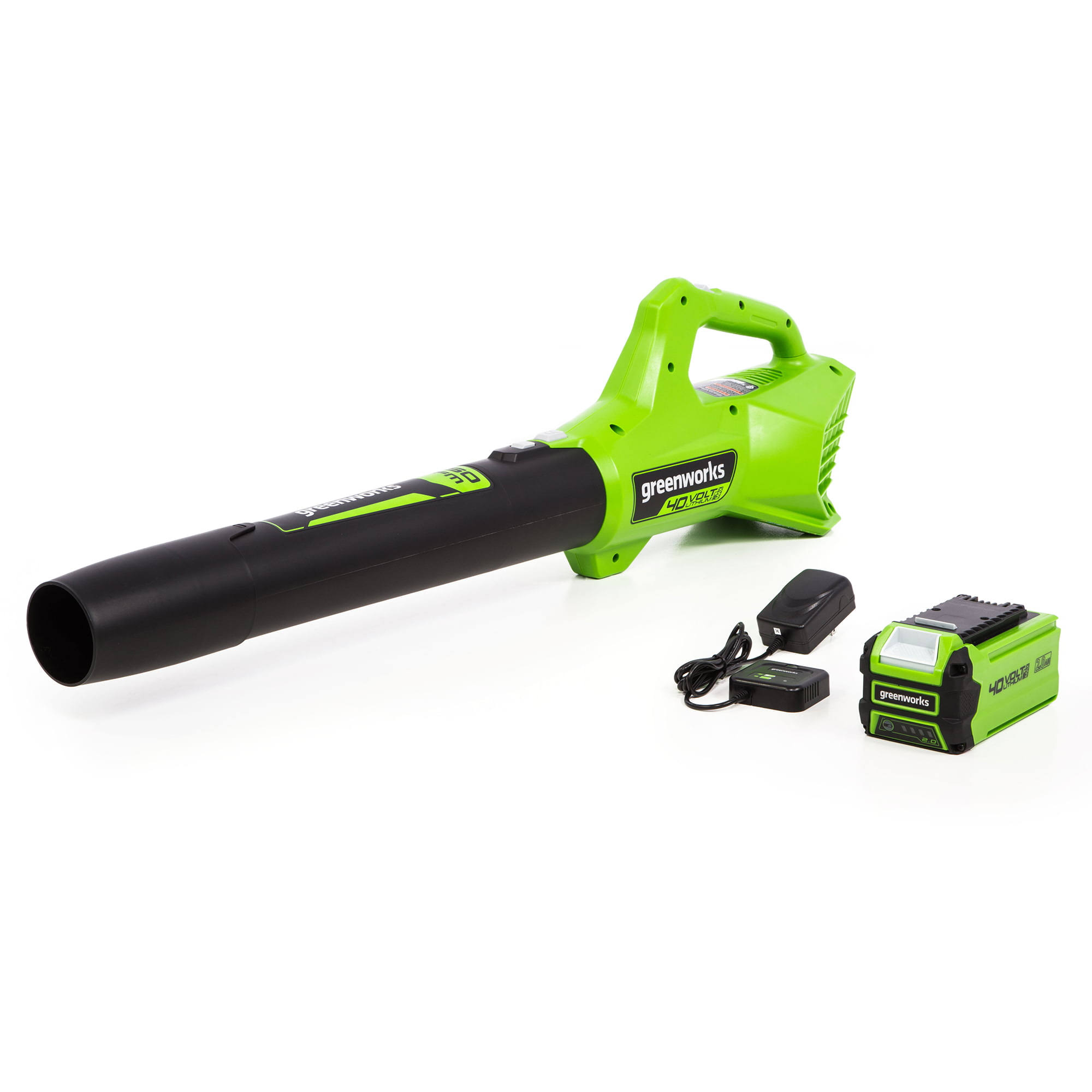 40V 350 CFM Leaf Blower With 2.0 Ah Battery, 2412002
