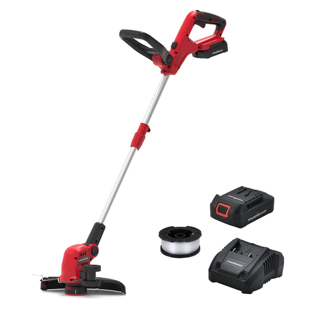 PS76112A 20V Lithium-Ion Cordless 12 inch String Trimmer, 2.0 Ah Battery and Charger Included