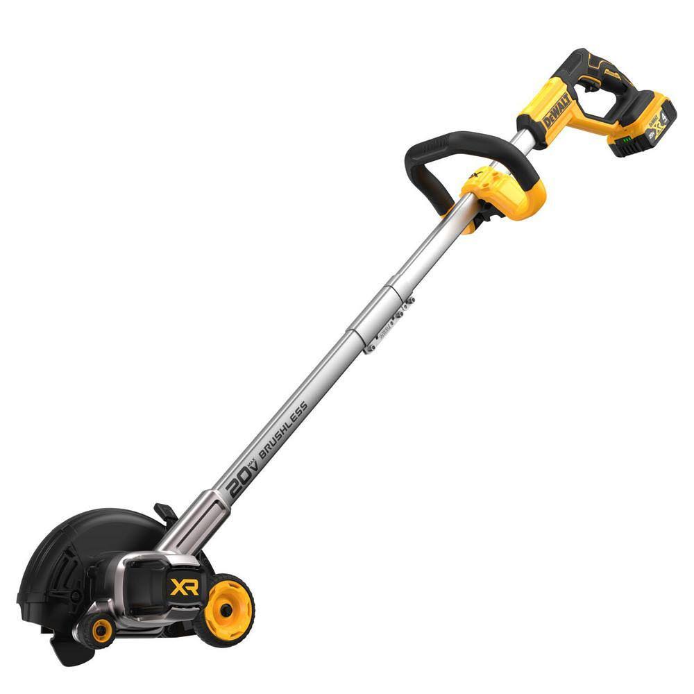 DCED400M1 20V Cordless Battery Powered Lawn Edger Kit with (1) 4Ah Battery   Charger