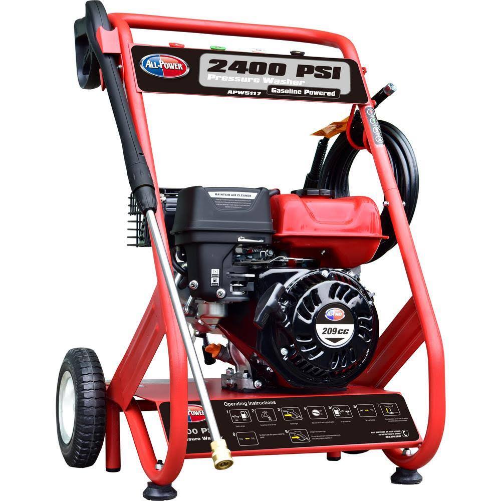 APW5117 2400 PSI 2.5 GPM Gas Powered Pressure Washer