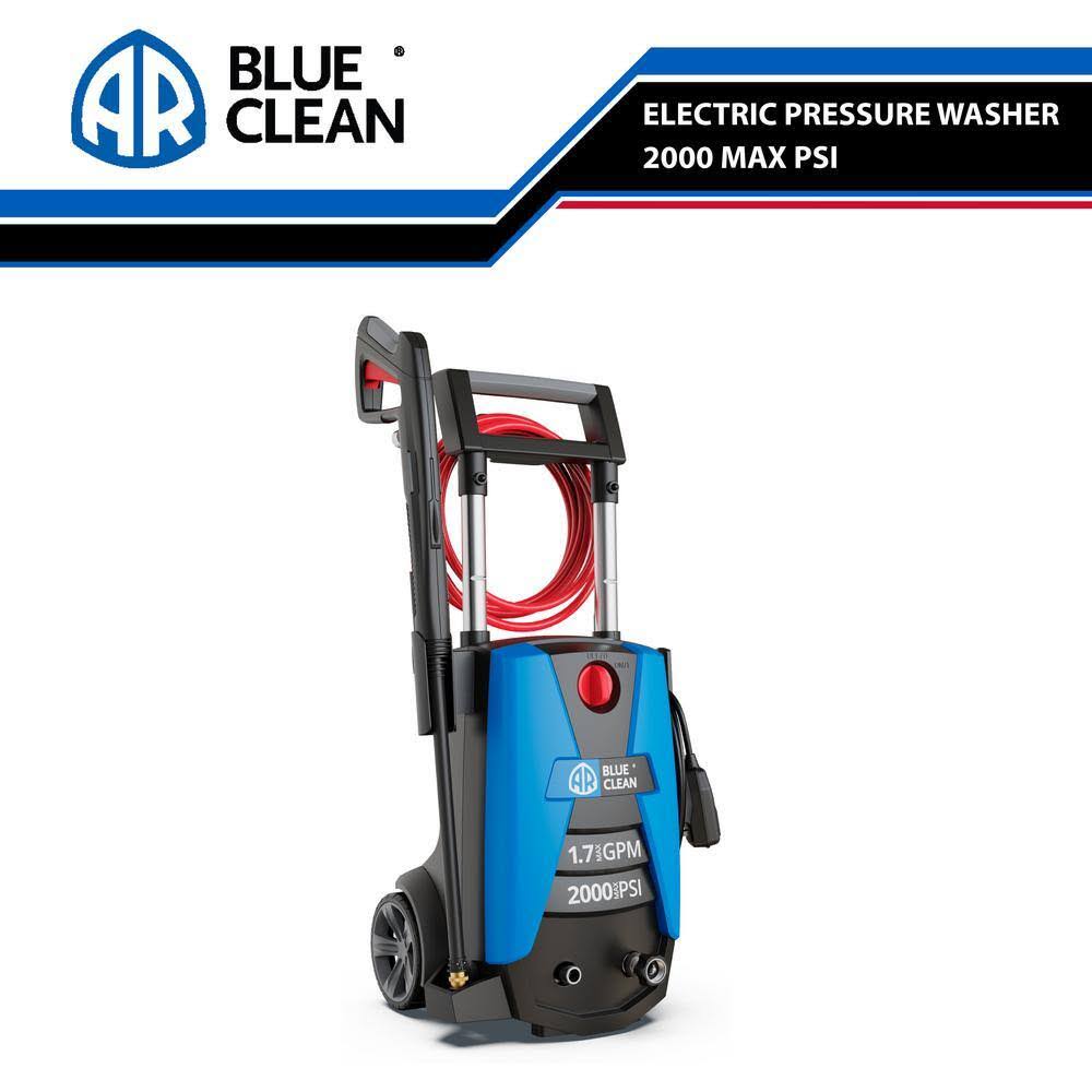 BC383HS New 2000 PSI 1.7 GPM Cold Water Electric Pressure Washer with Universal Motor