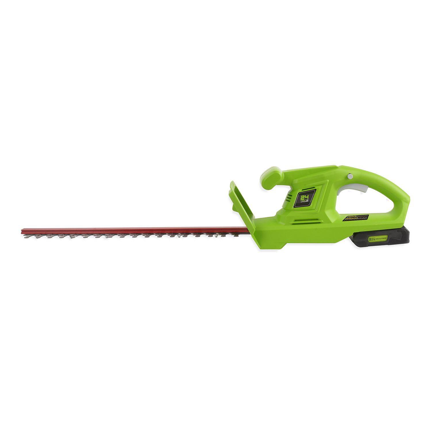 20  24V Hedge Trimmer with 2Ah Battery and Charger Included HT24B211