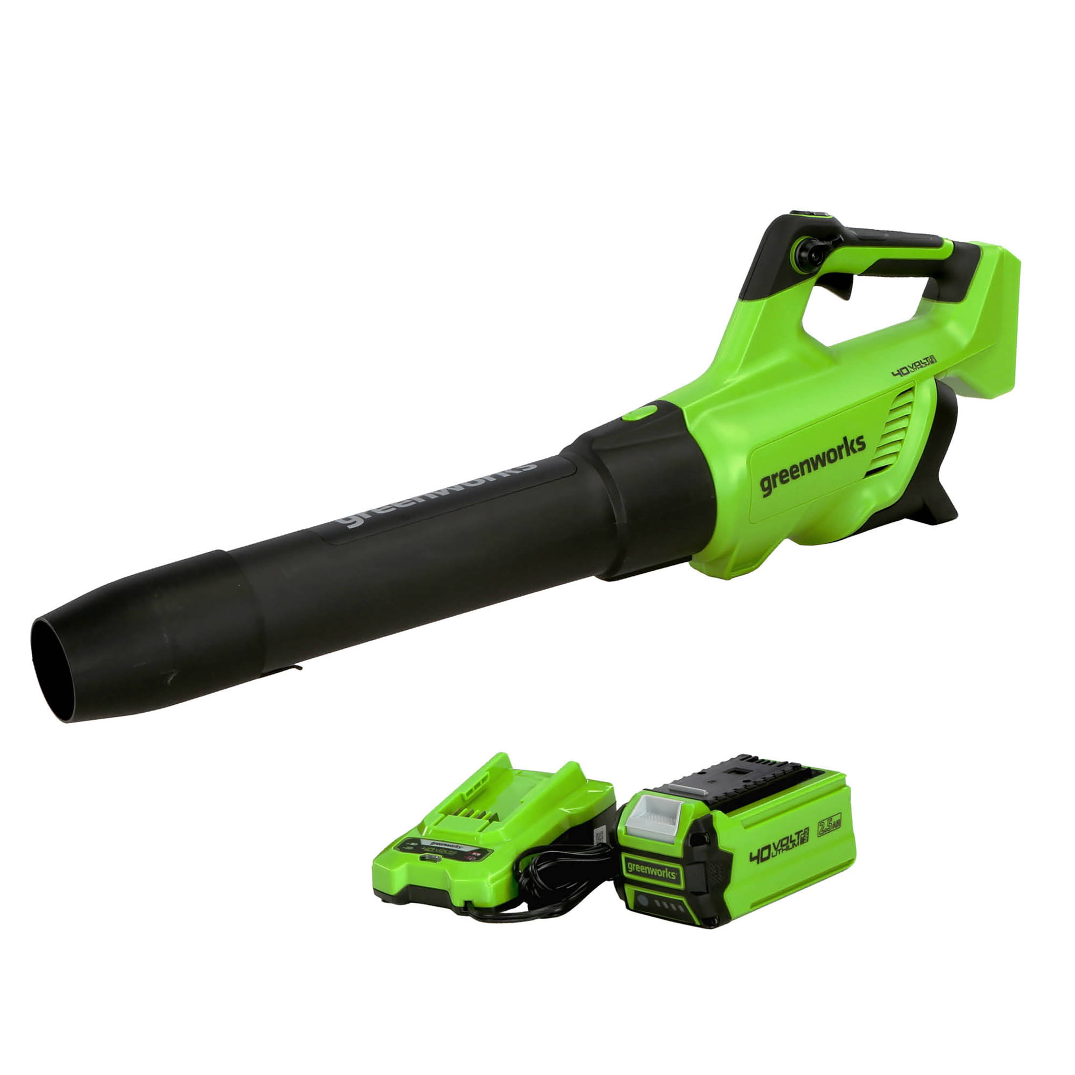40V (120 MPH / 500 CFM) Cordless Axial Blower with 2.5Ah Battery and Charger, 2416302AZ