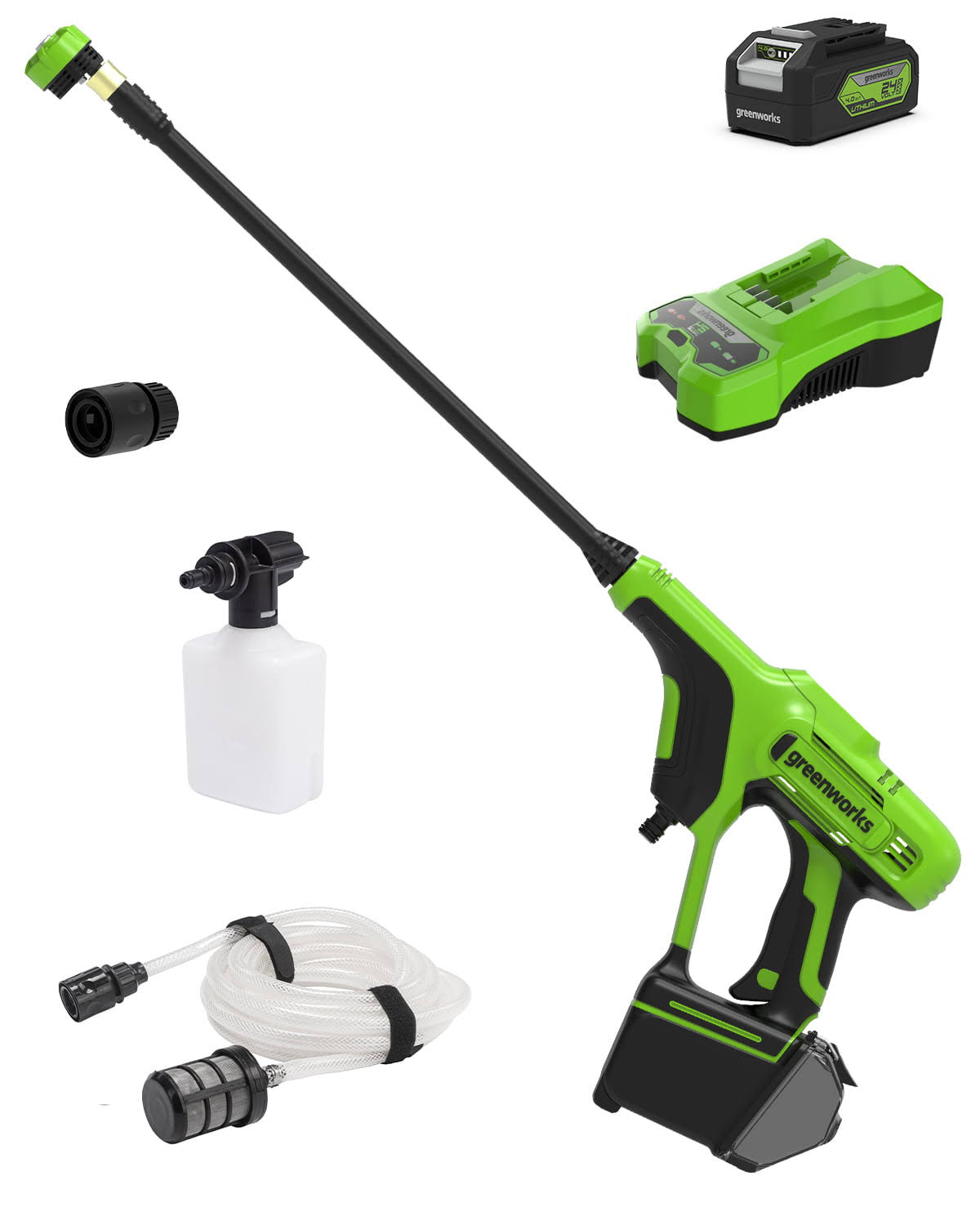 24V 600-PSI Cordless Power Cleaner with 4.0 Ah USB Battery and Charger, 5119802