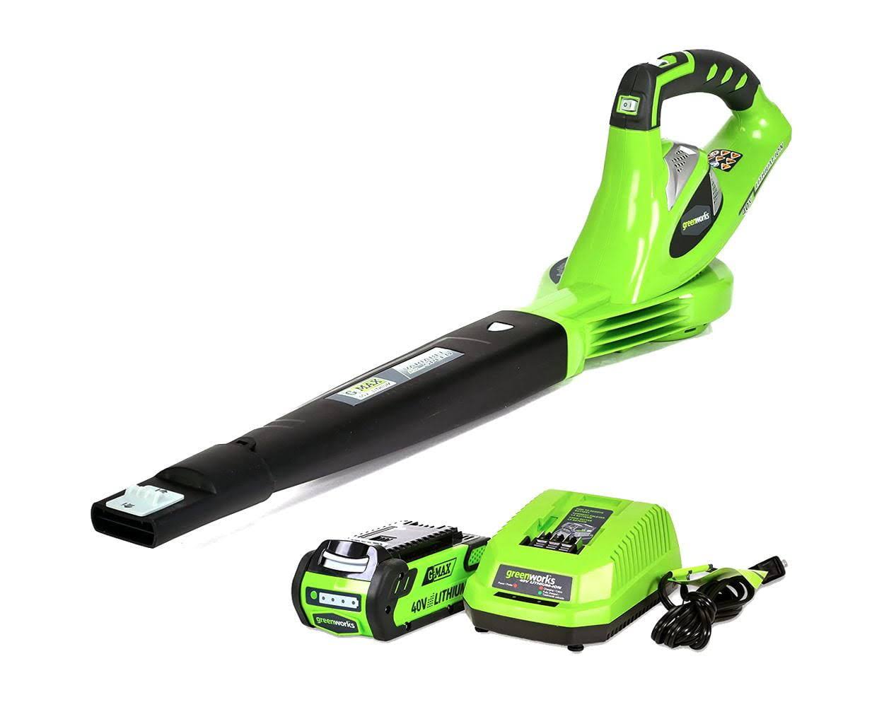 40V 135 CFM Leaf Blower/Sweeper w/2.0 Ah Battery, 24252