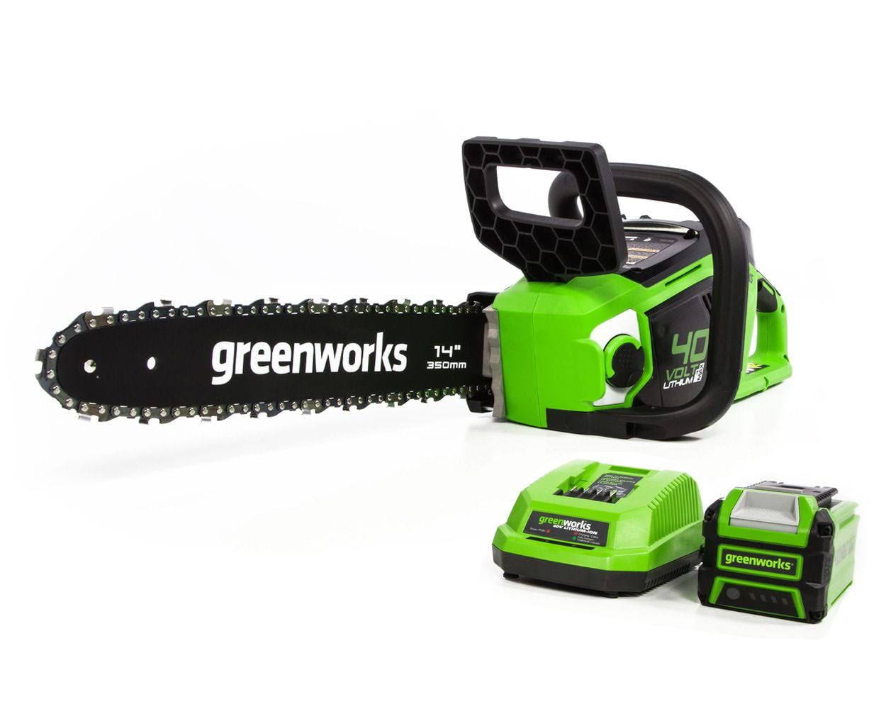 40V 14-inch Brushless Chainsaw With 2.5 Ah Battery and Charger, 2012802