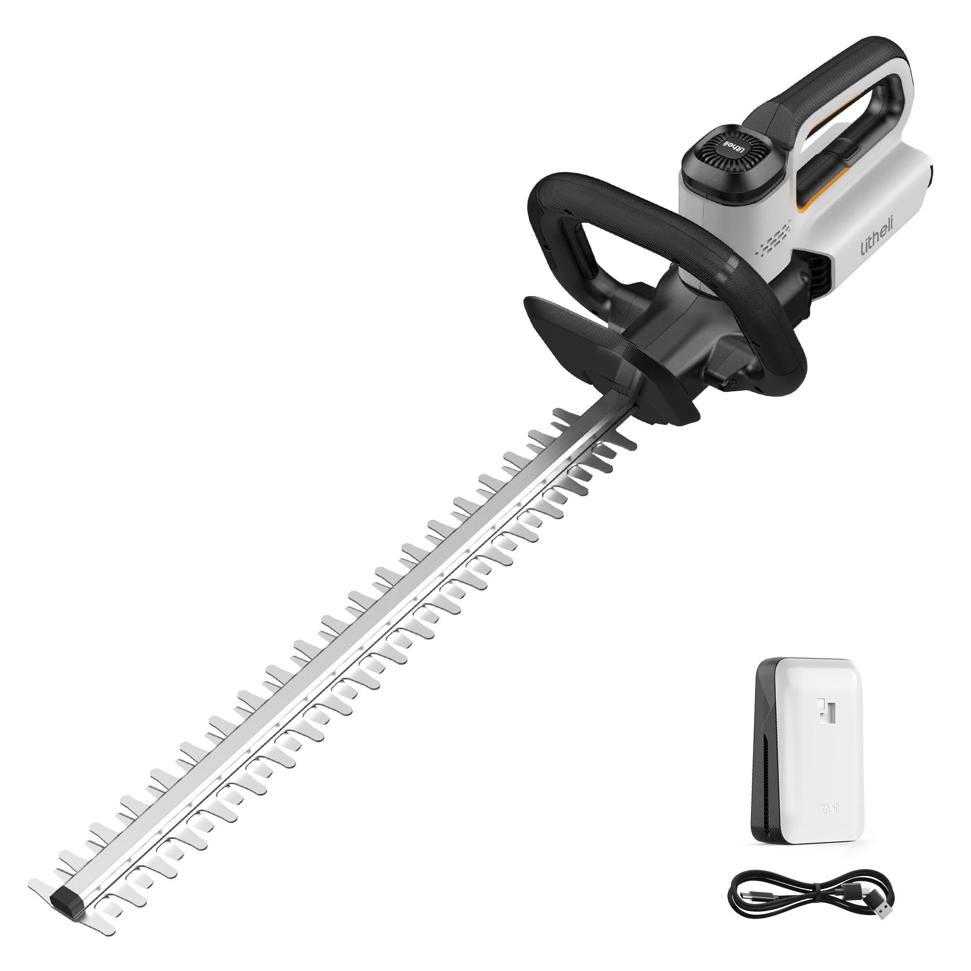 20V Hedge Trimmer, 20  Cordless Hedge Trimmer for Shrub, Cutting, Trimming, Pruning, 3/4  Battery Bush Trimmer with 2.0Ah Battery and Charger Included