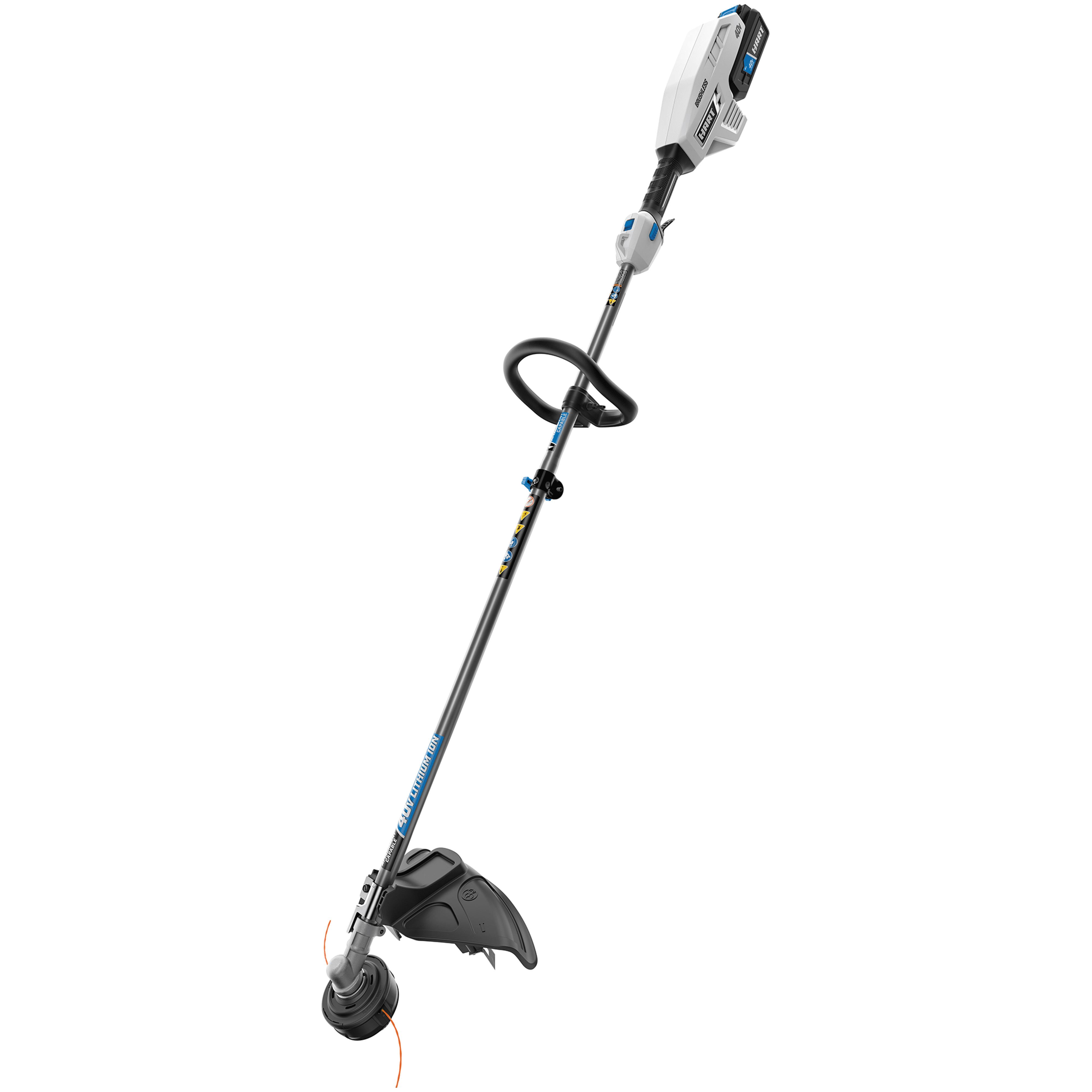40 Volt Cordless Brushless Attachment Capable 15-inch String Trimmer Kit, (1) 4.0Ah Lithium-Ion Battery