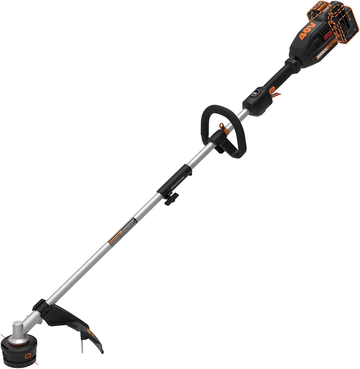 WG186.9 40V Power Share PRO Attachment-Capable Driveshare 15  Cordless String Trimmer (Tool Only)