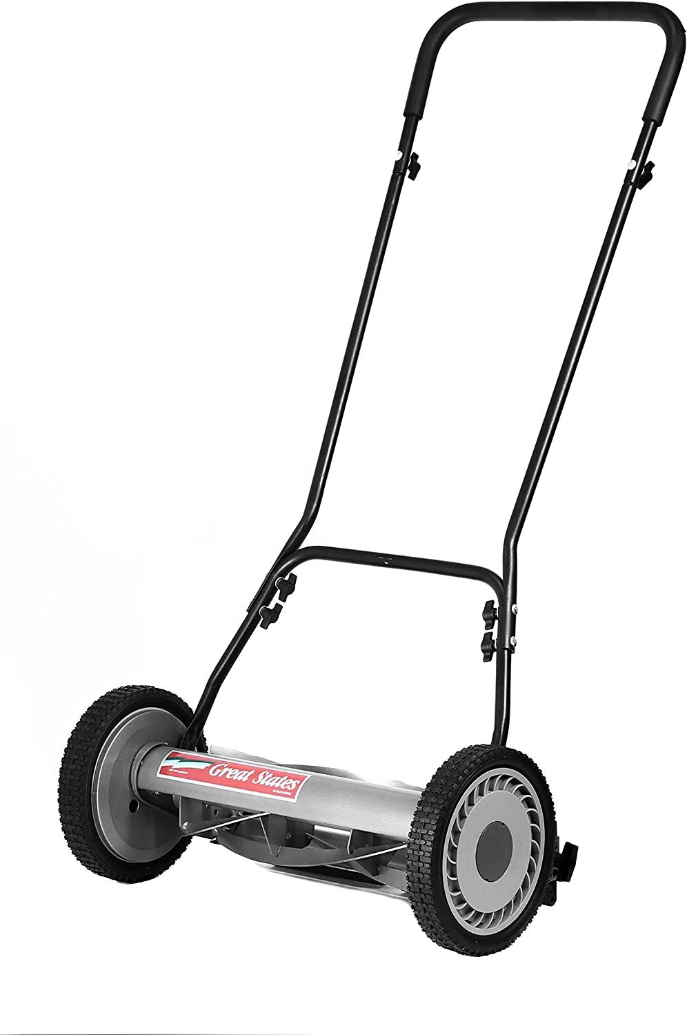 815-18 18-Inch 5-Blade Push Reel Lawn Mower, 18-Inch, 5-Blade, Grey