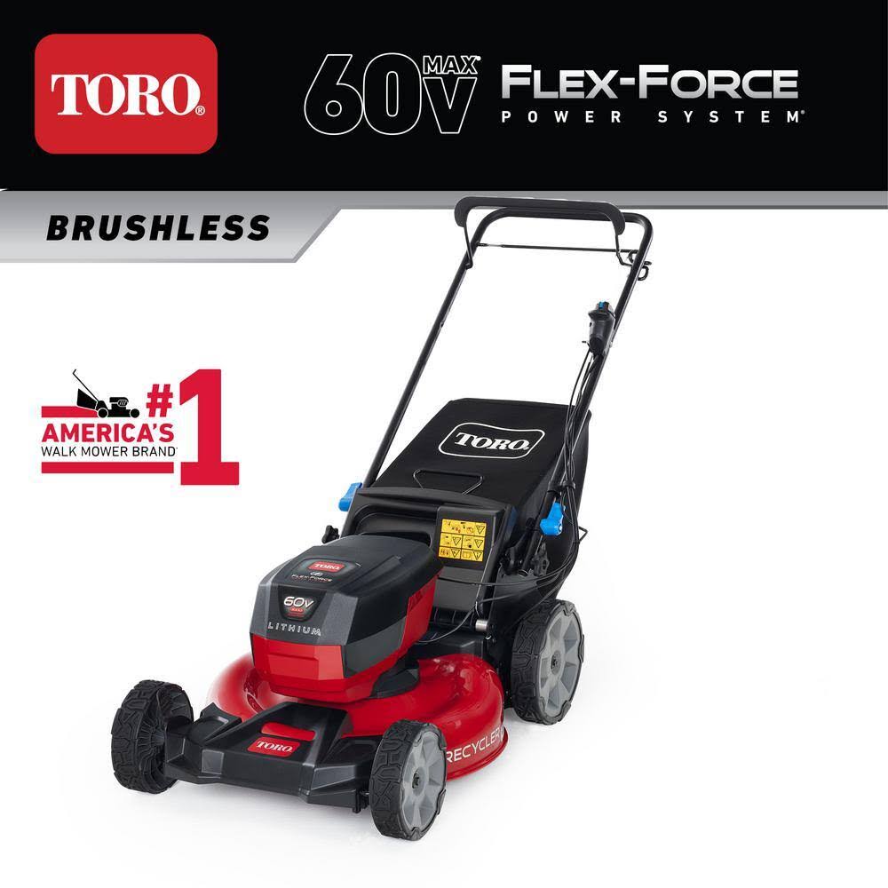 21326T 21 in.  60-Volt Brushless Cordless Battery Walk Behind Self-Propelled Lawn Mower (Bare Tool)