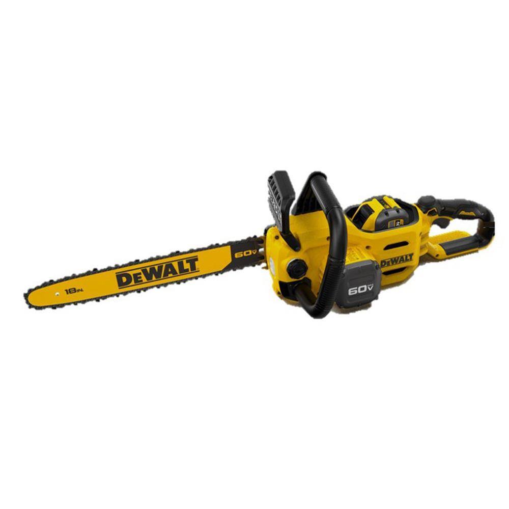 DCCS672X1 60V MAX 18in. Brushless Battery Powered Chainsaw Kit with (1) FLEXVOLT 3Ah Battery   Charger