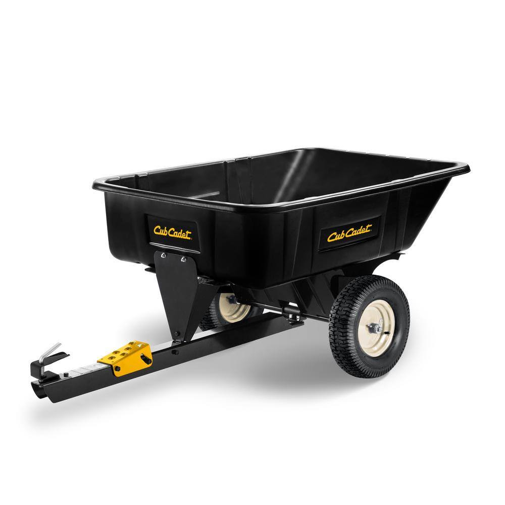 CC-3040PS 10 cu. ft. 600 lbs. Capacity Poly Swivel Dump Cart
