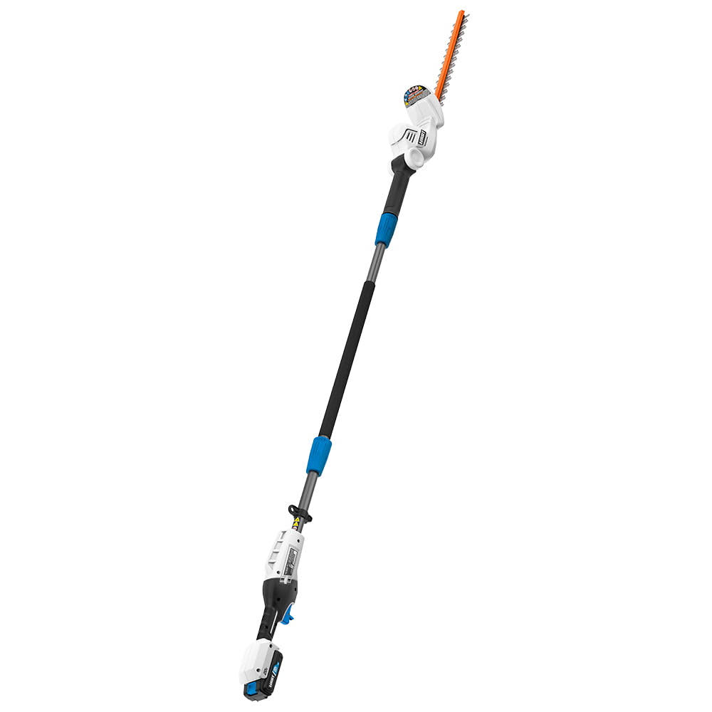 20-Volt Pole Hedge Trimmer Kit, (1) 2.0 Ah Lithium-Ion Battery