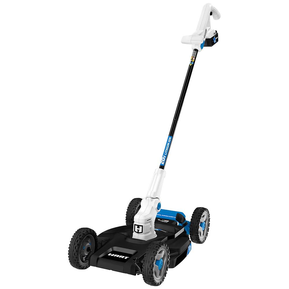 20-Volt 12-Inch Cordless Trim Mower (1) 4.0Ah Lithium-Ion Battery