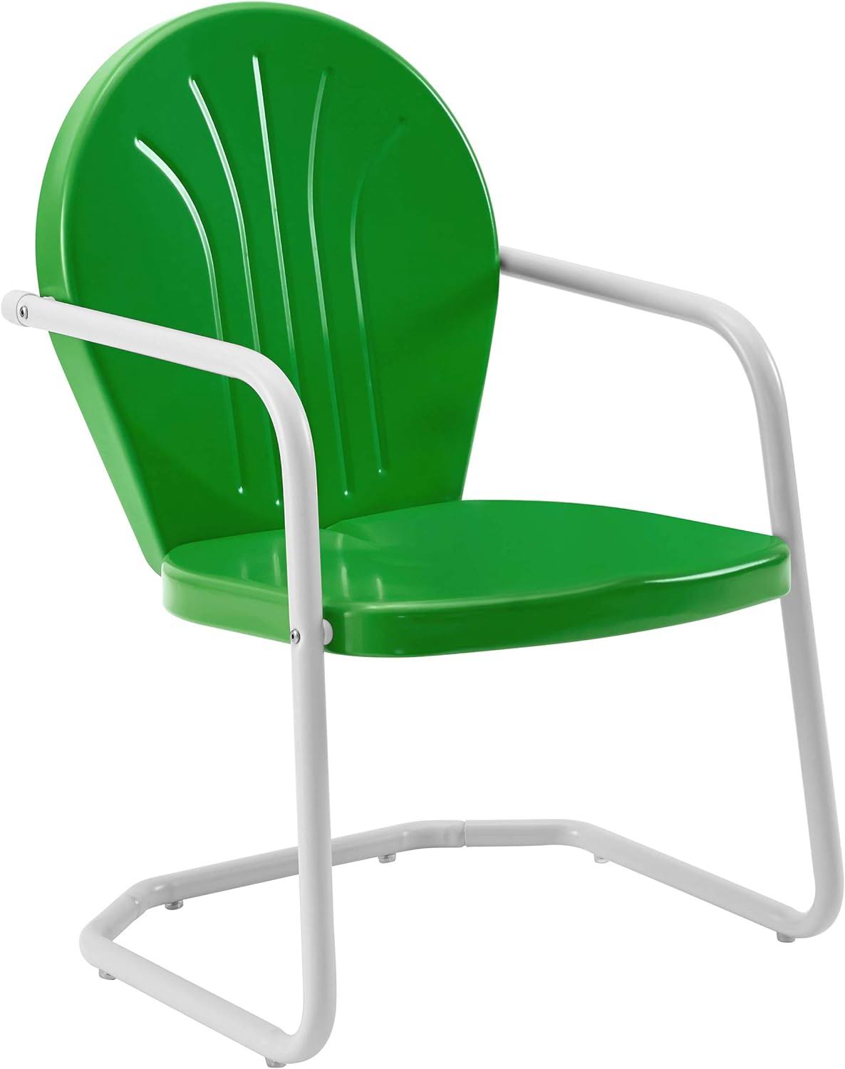 Furniture Griffith Metal Outdoor Chair   Grasshopper Green