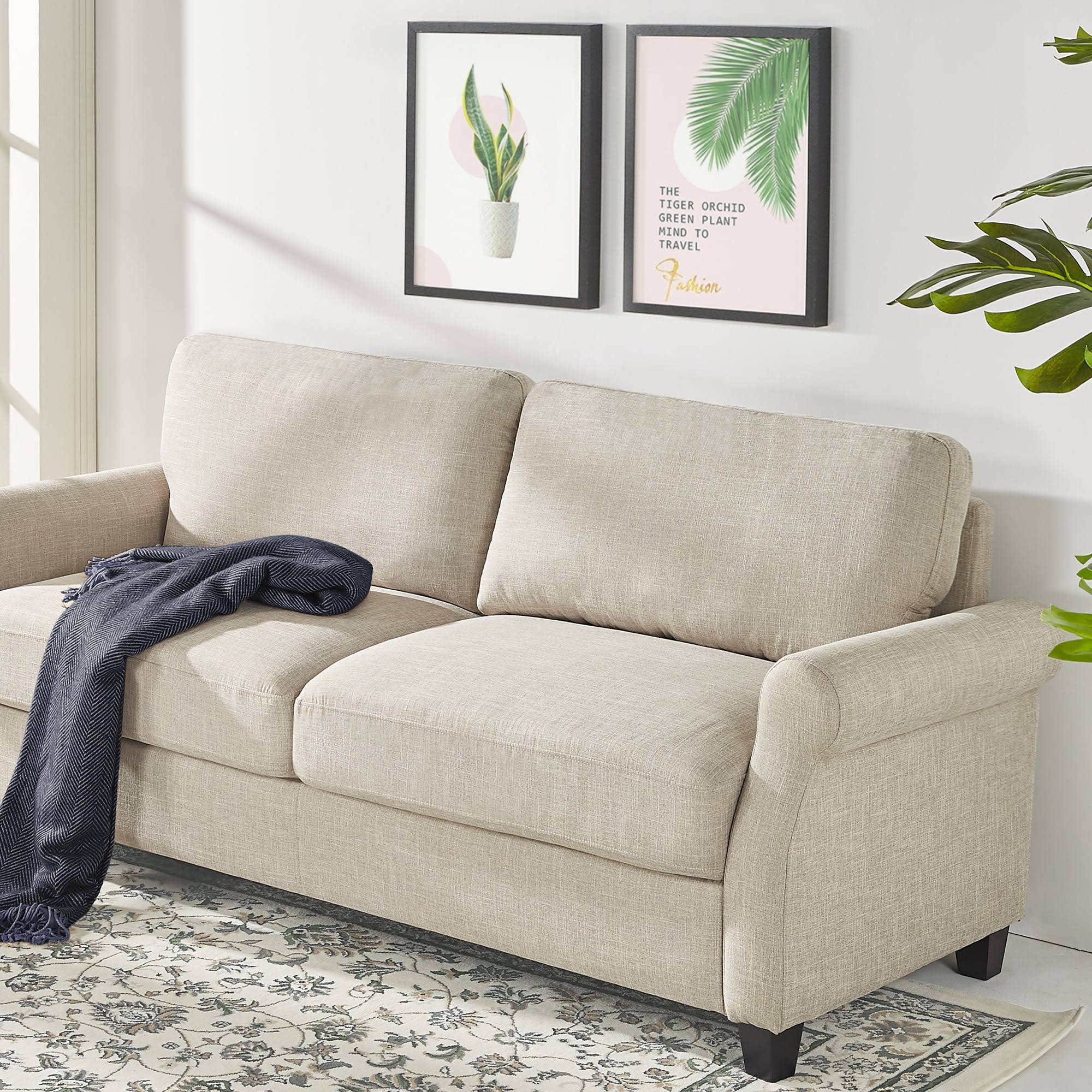 Zinus Josh Loveseat, Beige