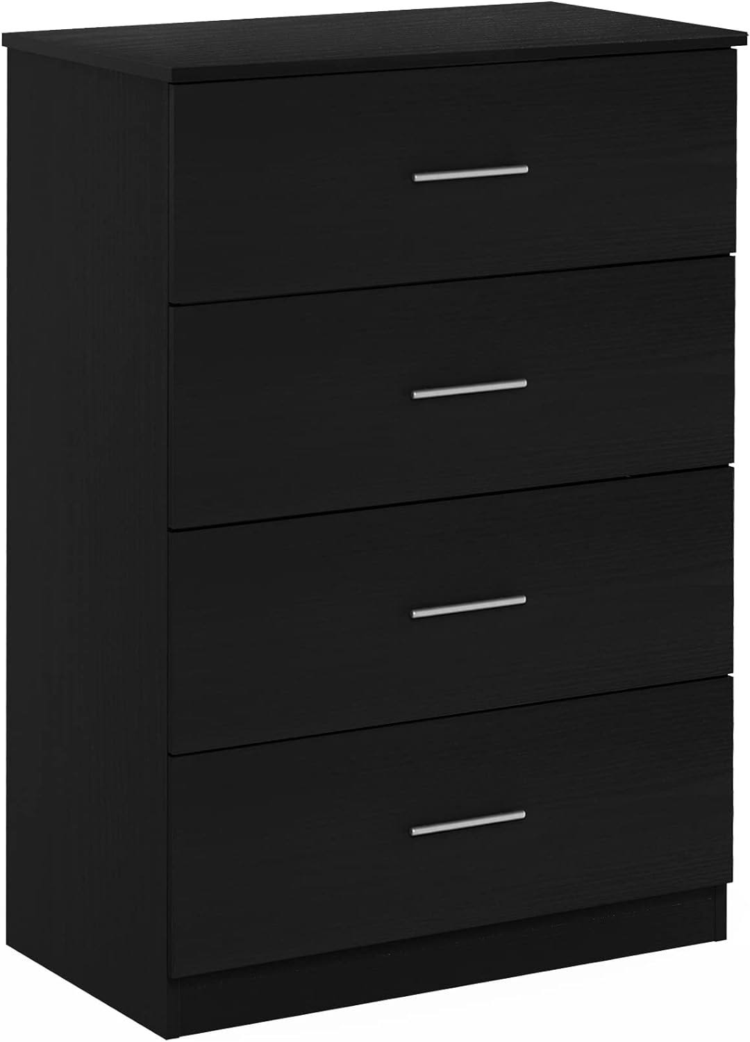 Tidur Simple Design Dresser, 4-Tier Handle, Americano