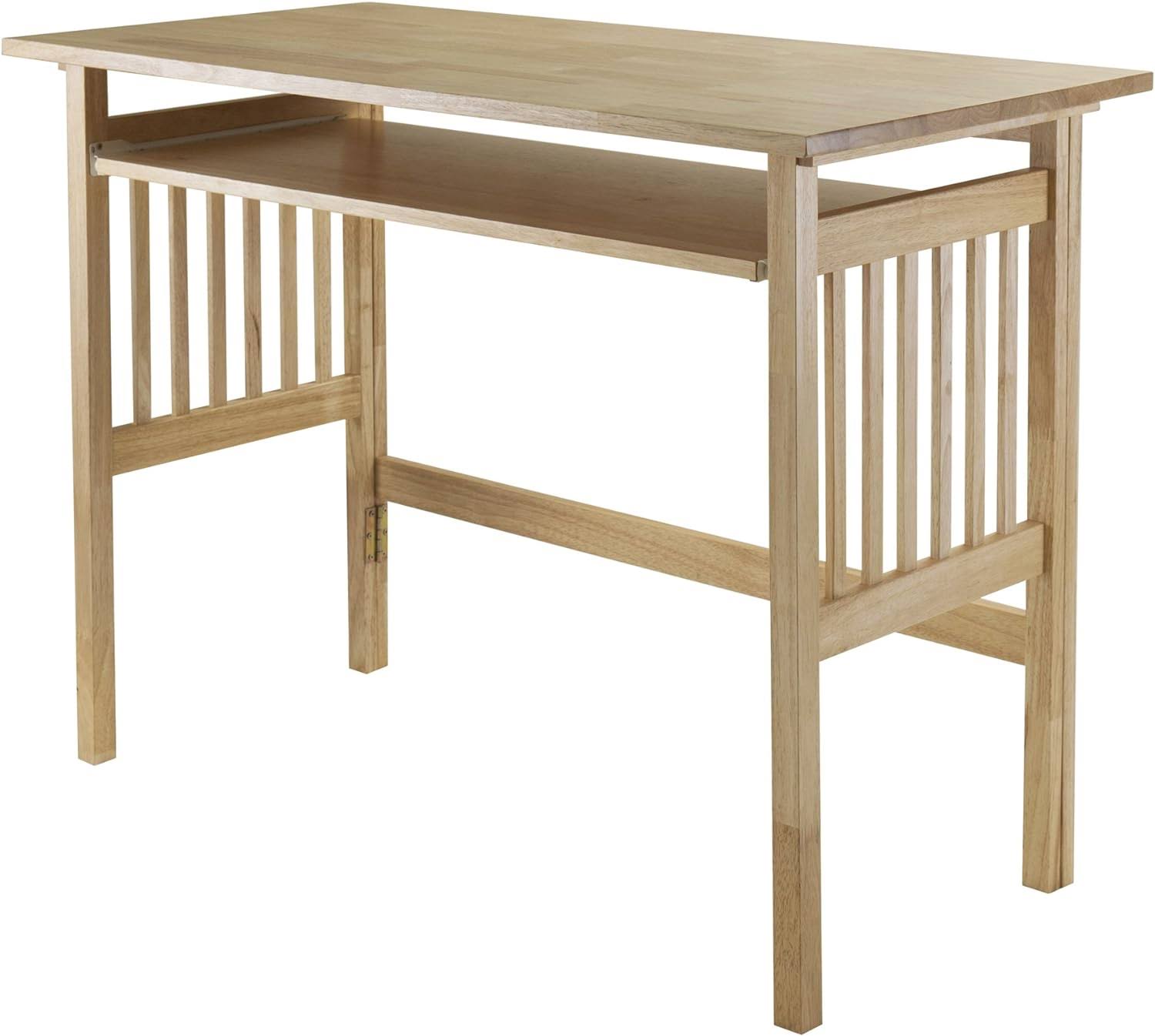 Wood Mission Home Office, Natural, 40.0 x 20.0 x 30.0