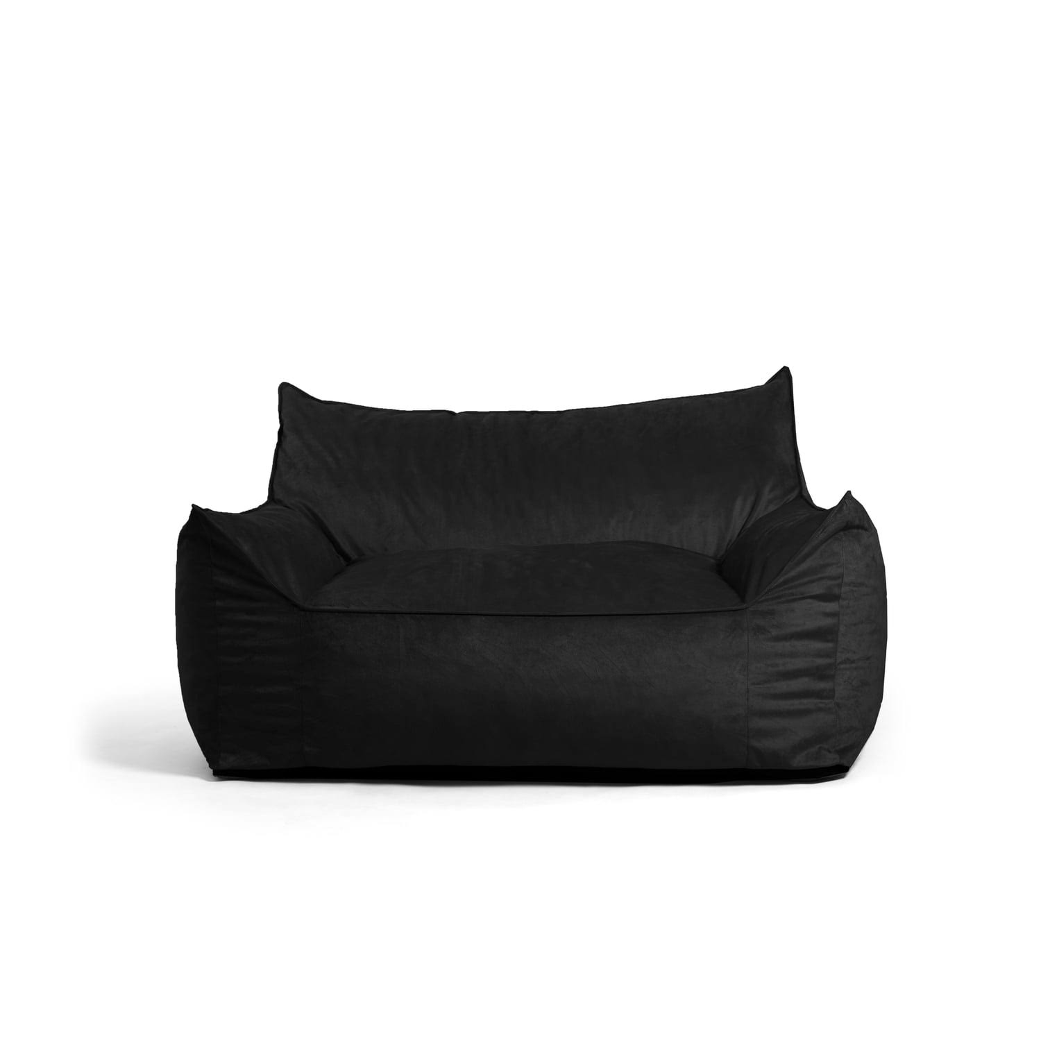 Imperial Fufton Bean Bag Chair, Plush 4ft, Black
