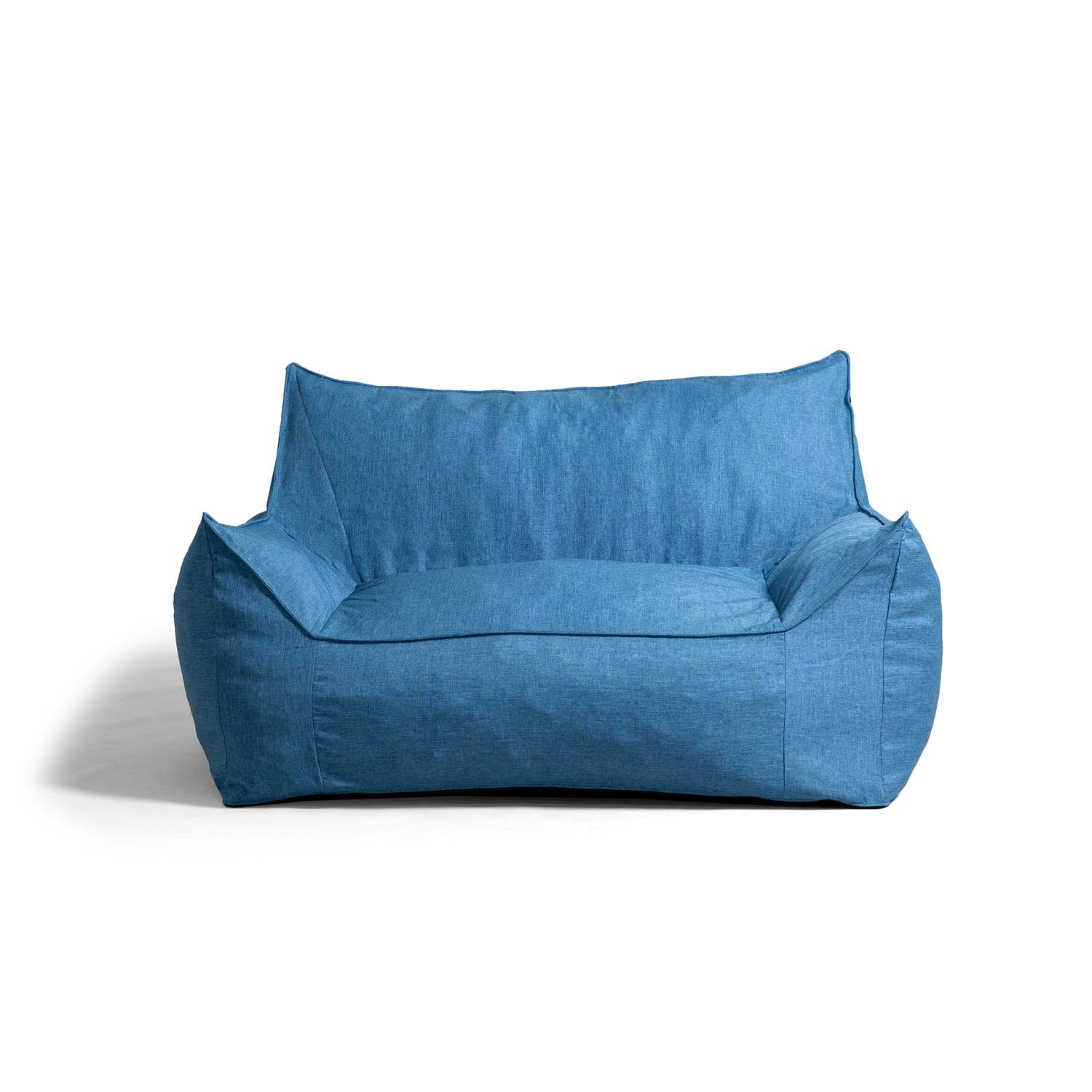Imperial Fufton Bean Bag Chair, Union 4ft, Pacific Blue
