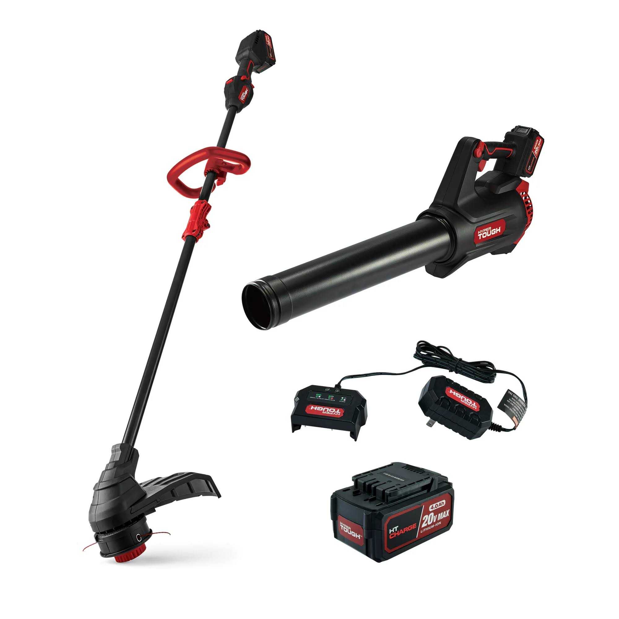 20V Max Brushless Battery Powered Trimmer Blower Combo, HT22-401-003-07