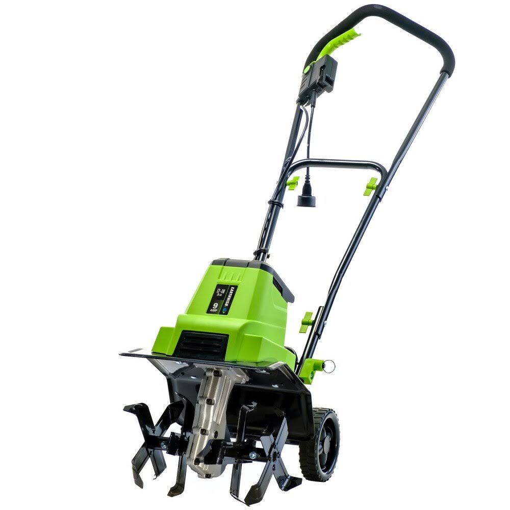 12-Inch 9A Corded Tiller/Cultivator