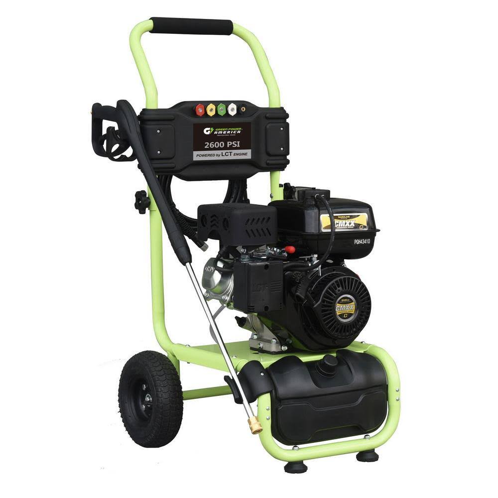 GPW2600 2600 psi 2.0 GPM Cam Pump Gas Pressure Washer