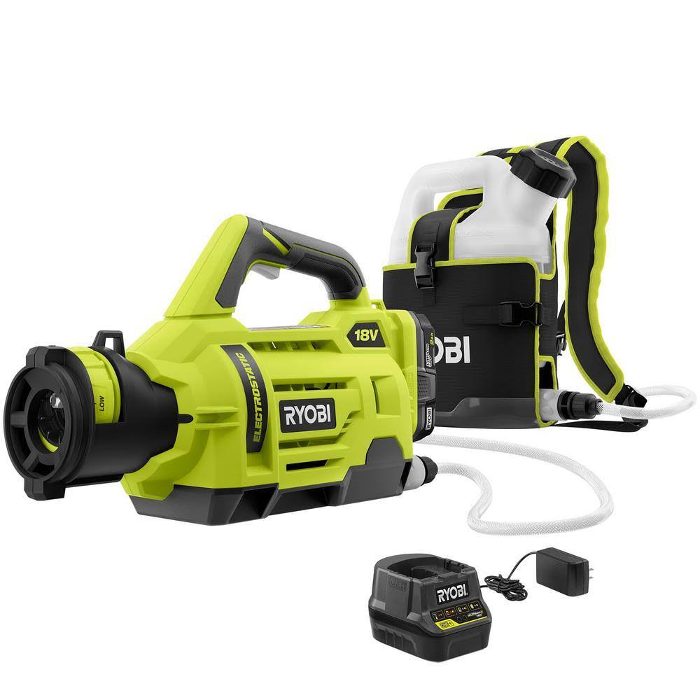 P2870  18V Cordless Electrostatic 1 Gal. Sprayer Kit with (2) 2.0 Ah Batteries and (1) Charger