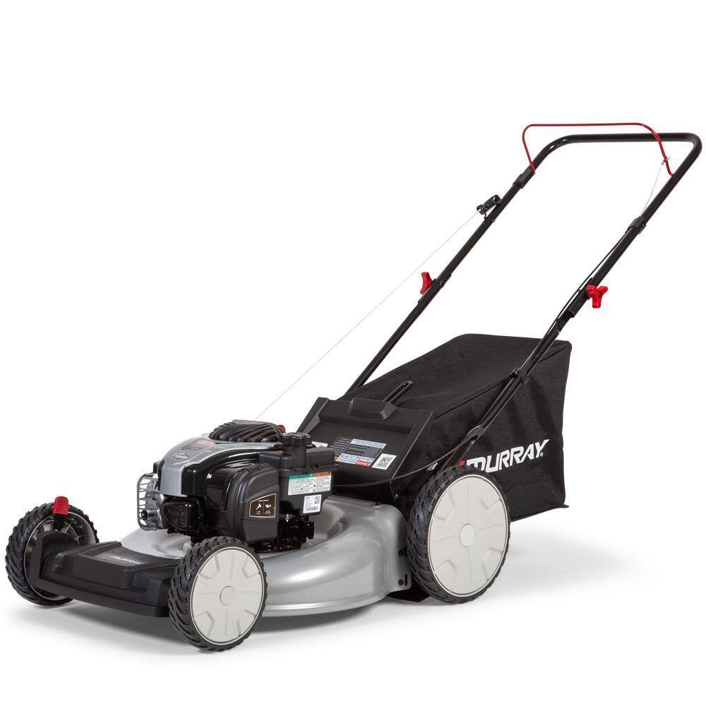 MNA152703 21 in. 140 cc Briggs and Stratton Walk Behind Gas Push Lawn Mower with Height Adjustment and with Mulch Bag